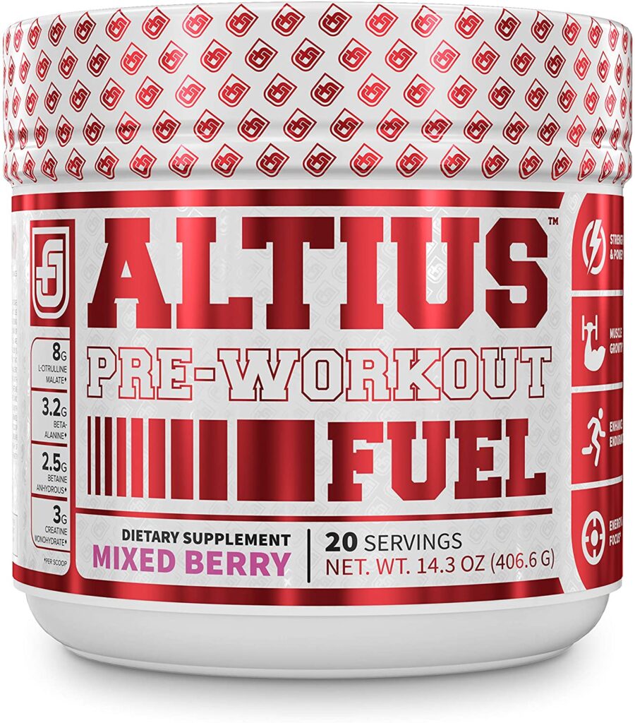 Altius Pre-Workout Supplement