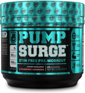Pump Surge Pre-Workout Supplement
