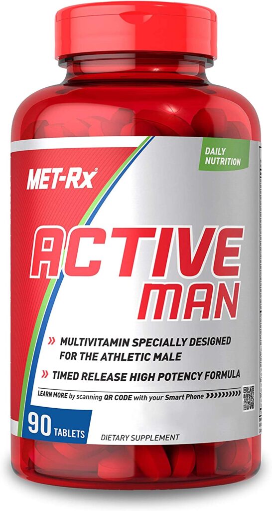 MET-Rx Active Man Multivitamin for Men