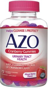 AZO Cranberry Urinary Tract Health Gummies Dietary Supplement