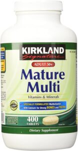 Kirkland Signature Mature Adult Multi Vitamin Tablets