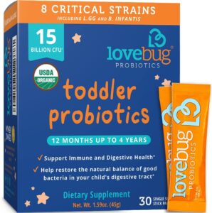 Lovebug Probiotic and Prebiotic for Kids