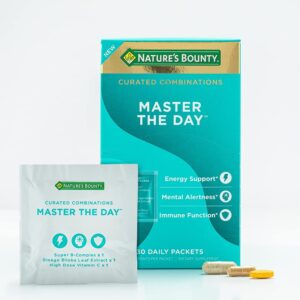 Nature's Bounty Curated Combinations Master The Day,