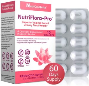 NutriCelebrity NutriFlora-Pro Probiotics for Women