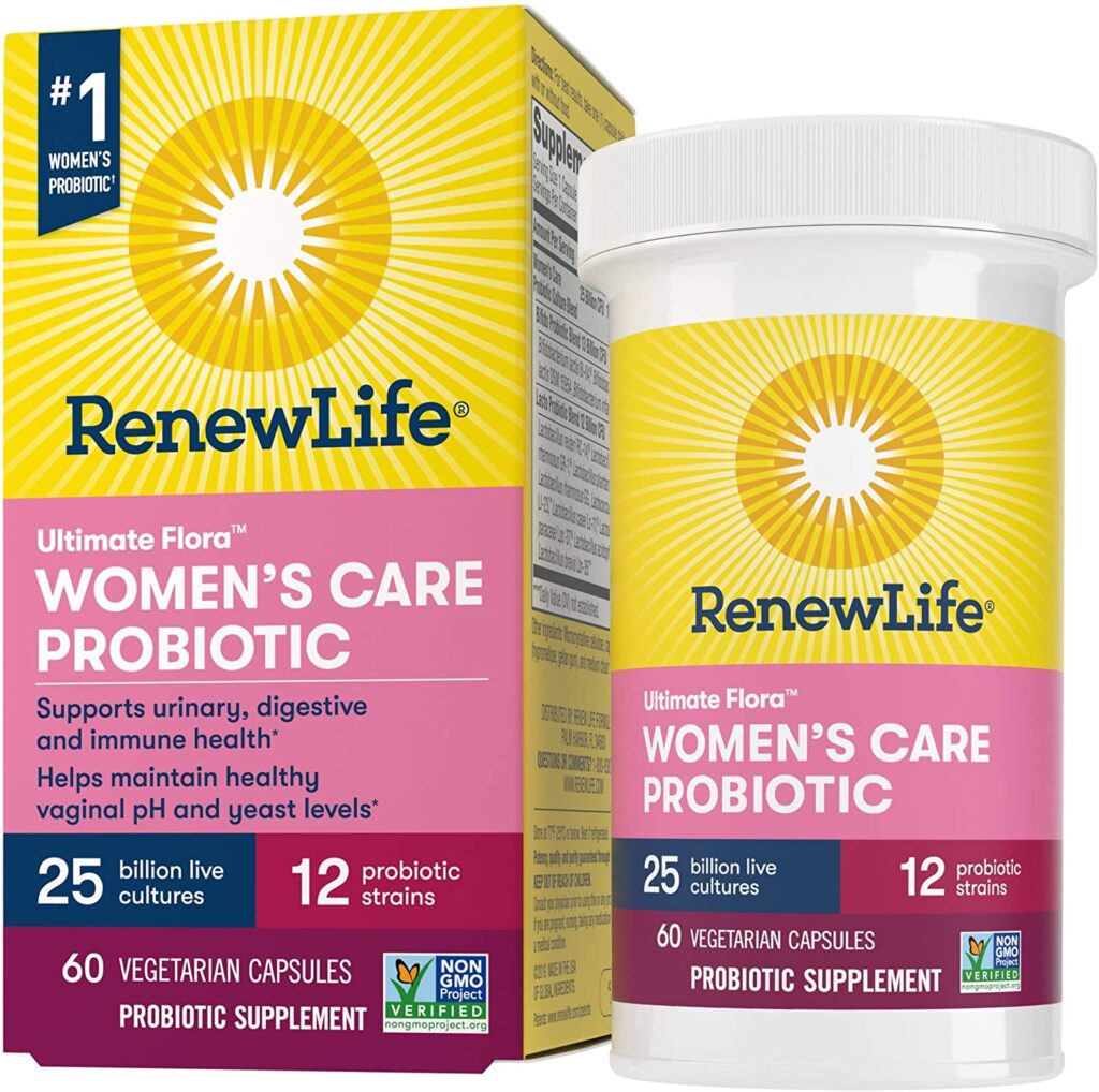 Renew Life #1 Women's Probiotics 25 Billion CFU Guaranteed